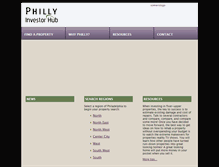 Tablet Screenshot of phillyinvestorhub.com